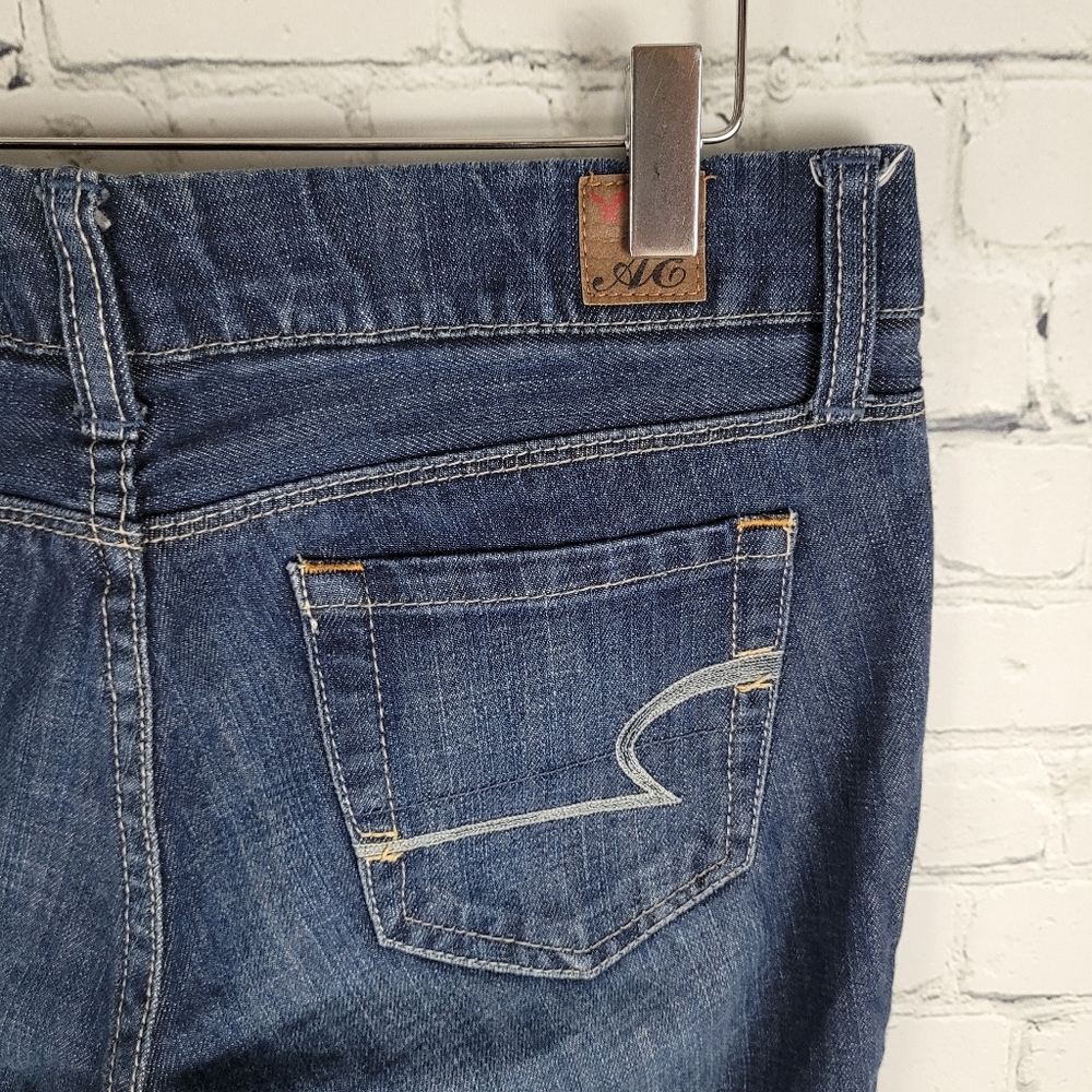 AMERICAN EAGLE | Real Flare 100% cotton jeans